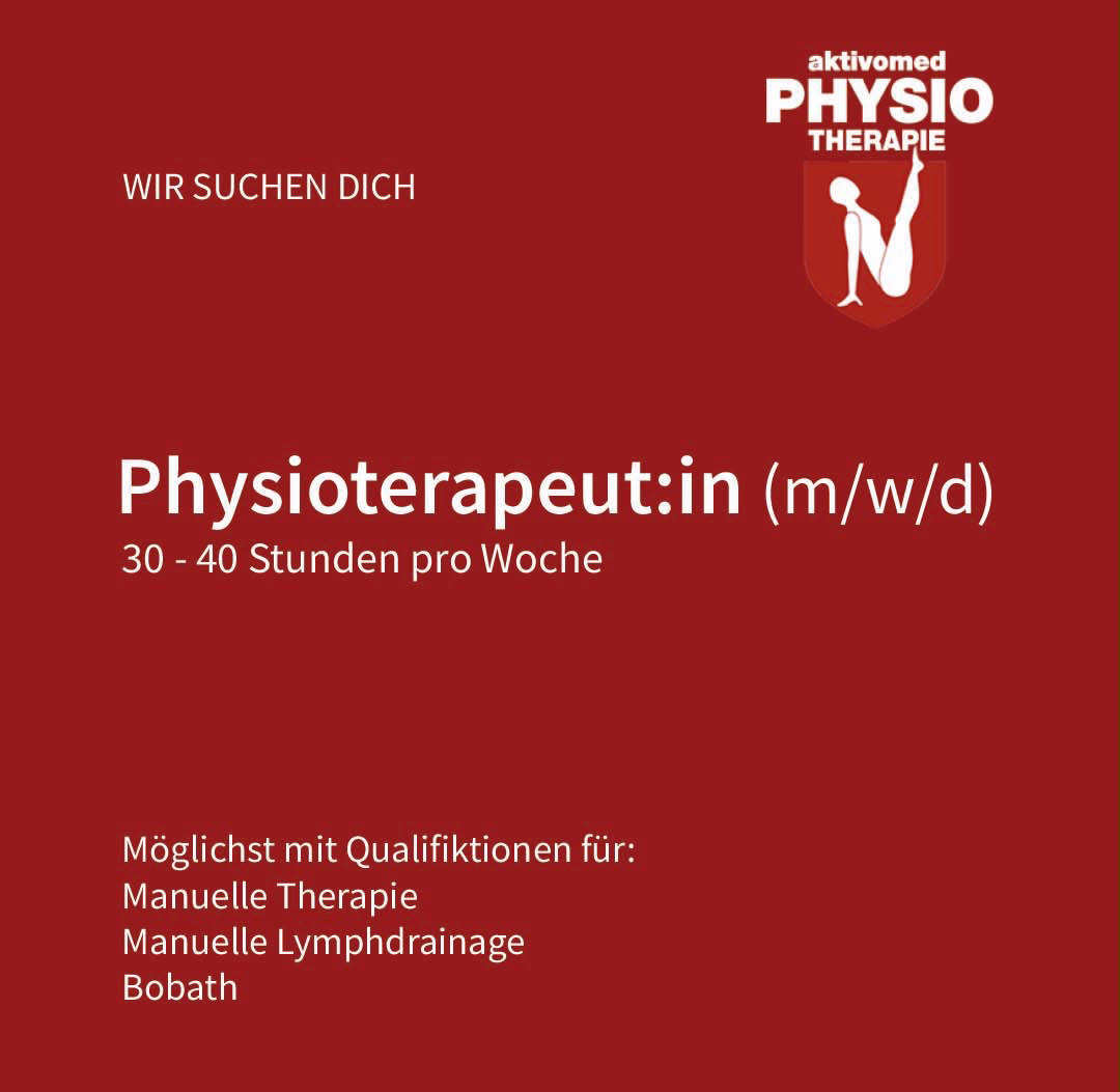 Stellenangebot als Physioterapeut:in (m/w/d) Leipzig (Plagwitz/Schleußig)